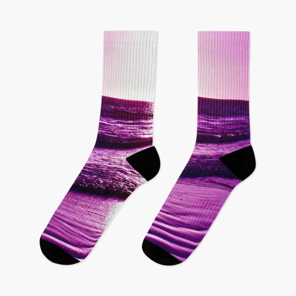 Item preview, Purple Ocean Sand Beach Waves Sunset designed and sold by Piper-Deals.