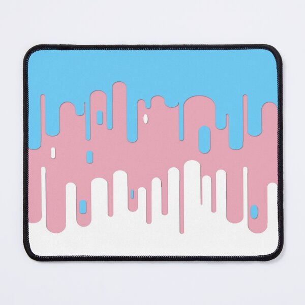 Item preview, Trans flag minimal pattern designed and sold by Bunny Smiles.