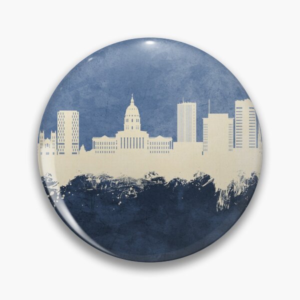 Item preview, Topeka Wyoming Skyline designed and sold by ArtPrints.