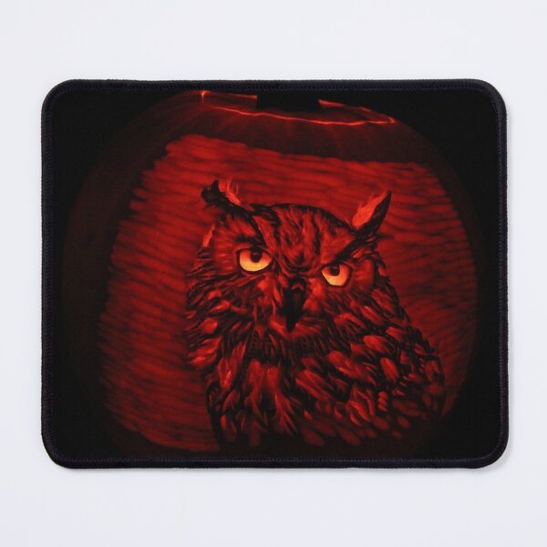 Item preview, Dark Owl - Pumpkin Carving designed and sold by Moti Black.
