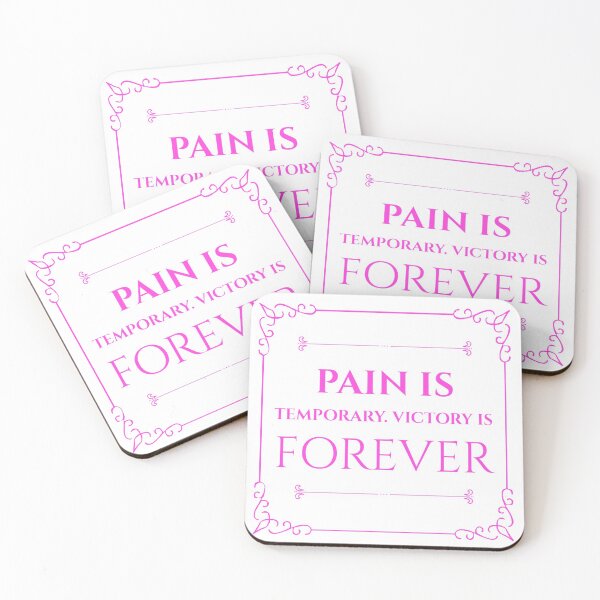 Item preview, Pain is Temporary, Victory is Forever (10) designed and sold by Fit & Fun  Gallery.