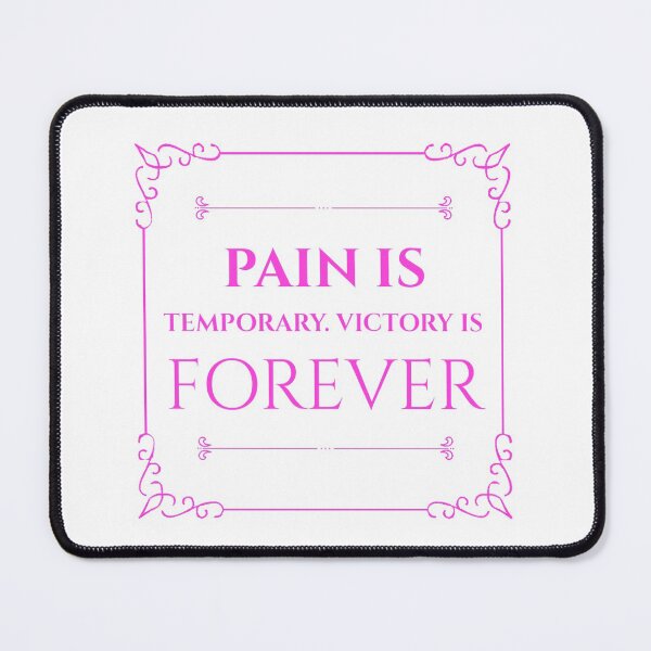 Item preview, Pain is Temporary, Victory is Forever (10) designed and sold by Fit & Fun Gallery.