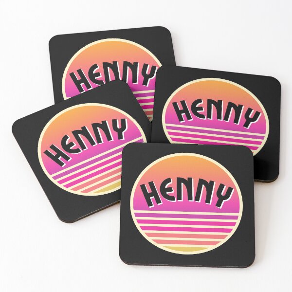 Item preview, Henny | Pink Retro Sunset | Summer Vibes  designed and sold by NoirOwned.