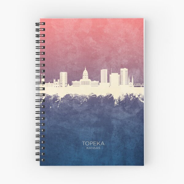 Item preview, Topeka Wyoming Skyline designed and sold by ArtPrints.