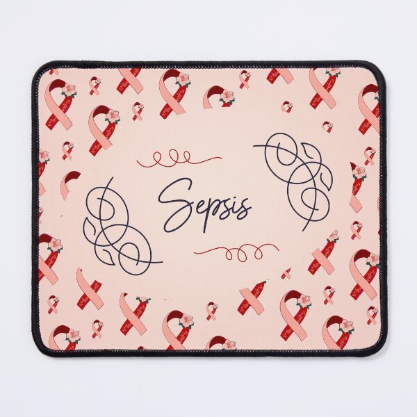 Item preview, Sepsis Awareness, Sepsis Ribbon Pattern designed and sold by AnsDesigns.