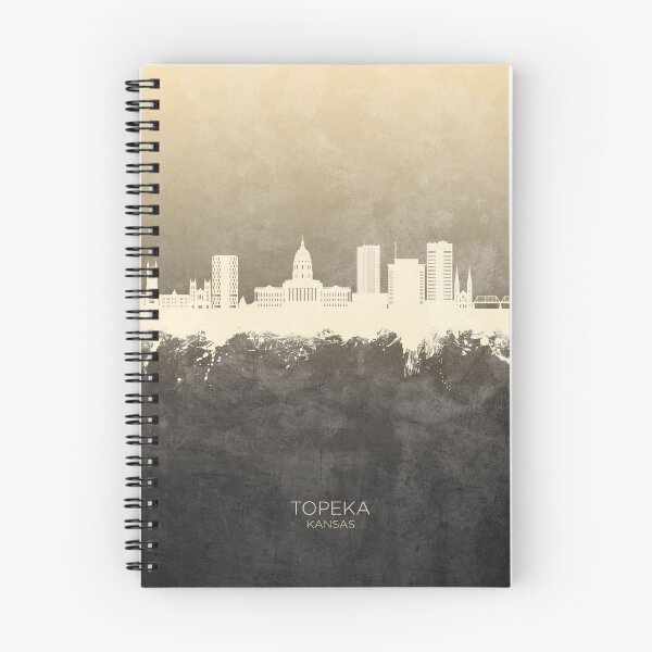 Item preview, Topeka Wyoming Skyline designed and sold by ArtPrints.