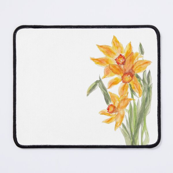 Item preview, Watercolour Daffodils bouquet  designed and sold by RoseMaryWP.