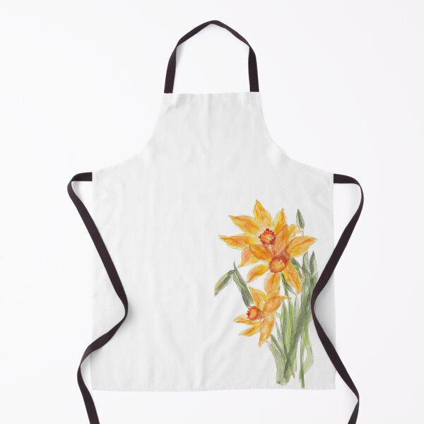 Item preview, Watercolour Daffodils bouquet designed and sold by RoseMaryWP.