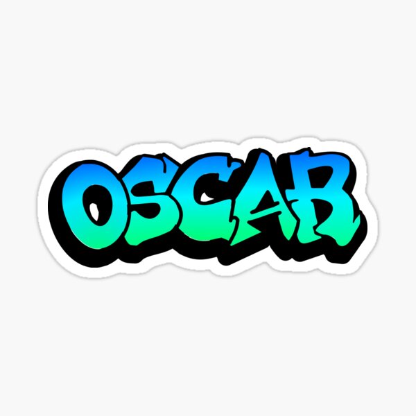 Oscar's Oasis Custom Vinyl Lettering Stickers Wall Decals Name Art KA383