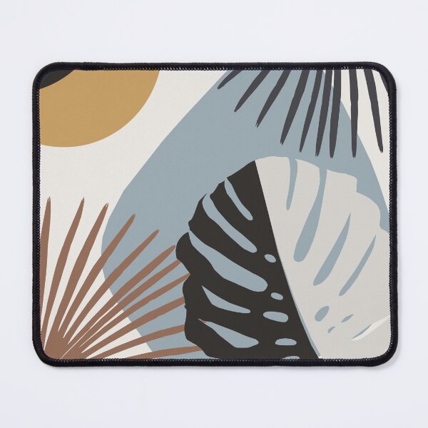 Item preview, Minimal Yin Yang Monstera Fan Palm Finesse #3 #tropical #decor #art designed and sold by Anita's & Bella's Art.