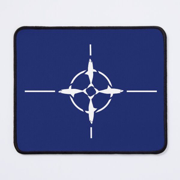 Artikelvorschau, Hai NATO Flagge entworfen und verkauft von Steve Lovelace.