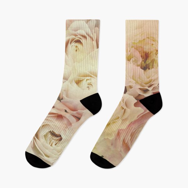 Item preview, Acrylic Pastel Flower - Pink & White Roses designed and sold by JulieSouster.