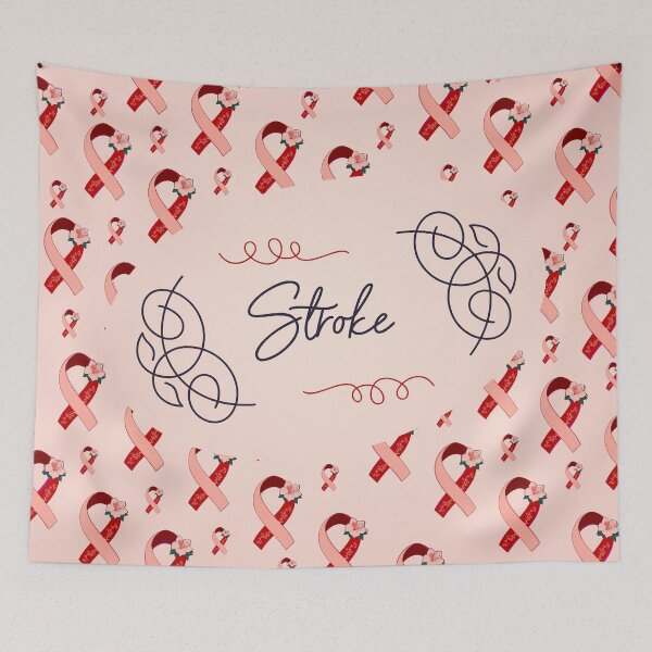 Item preview, Stroke Awareness, Stroke Ribbon Pattern designed and sold by AnsDesigns.