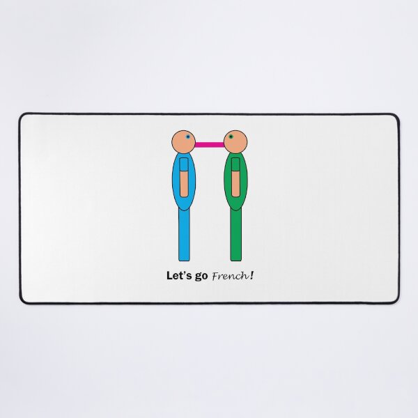Item preview, Let's go French with text designed and sold by Martijm.