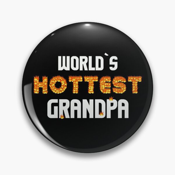 Item preview, Worlds Hottest Grandpa Attractive Beautiful Hot Granddad Grandfather Opa Gift designed and sold by TheAplus.