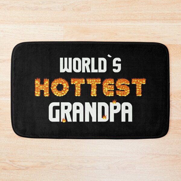 Item preview, Worlds Hottest Grandpa Attractive Beautiful Hot Granddad Grandfather Opa Gift designed and sold by TheAplus.