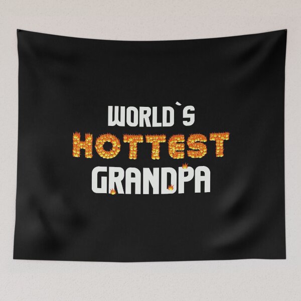 Item preview, Worlds Hottest Grandpa Attractive Beautiful Hot Granddad Grandfather Opa Gift designed and sold by TheAplus.