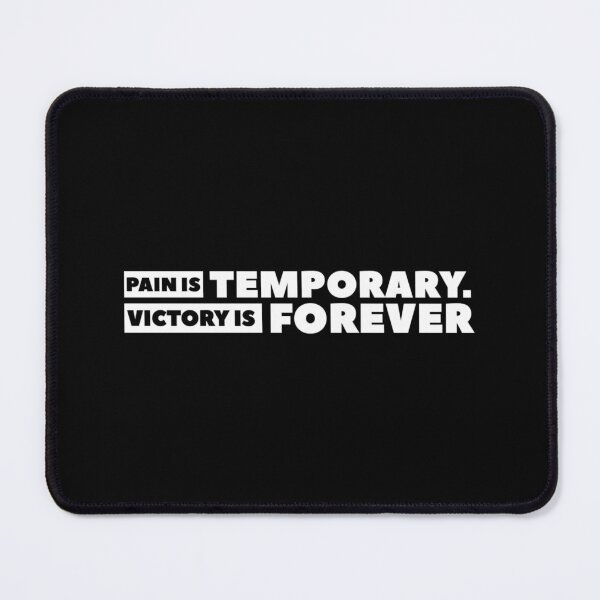 Item preview, Pain is Temporary, Victory is Forever (12) designed and sold by Fit & Fun Gallery.