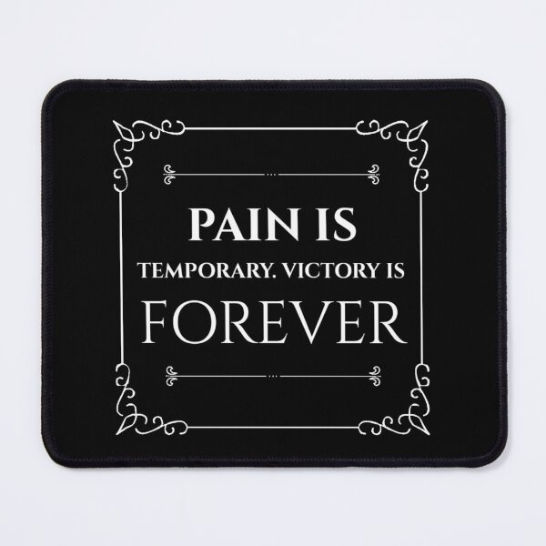 Item preview, Pain is Temporary, Victory is Forever (12) designed and sold by Fit & Fun Gallery.