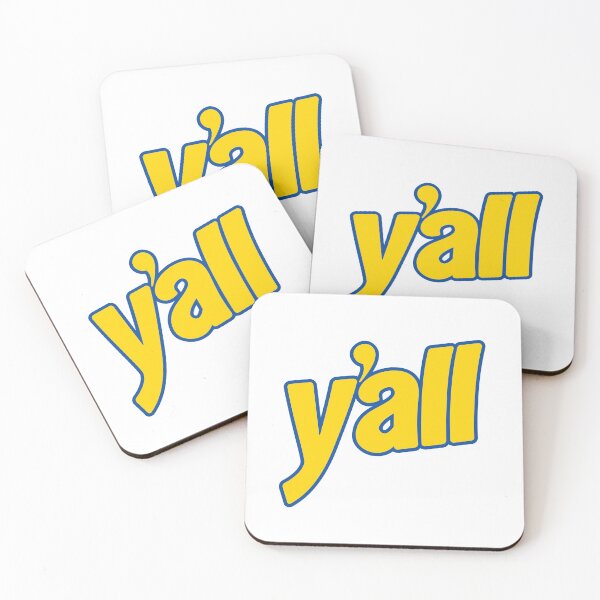 Item preview, Y'All Logo - Yellow and Blue designed and sold by Steve Lovelace.