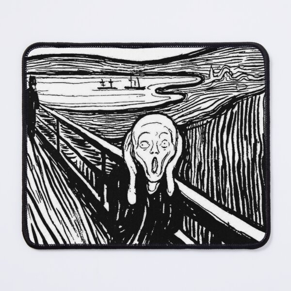 Item preview, Edvard Munch - The Scream ,black, white designed and sold by Vivanne-art.