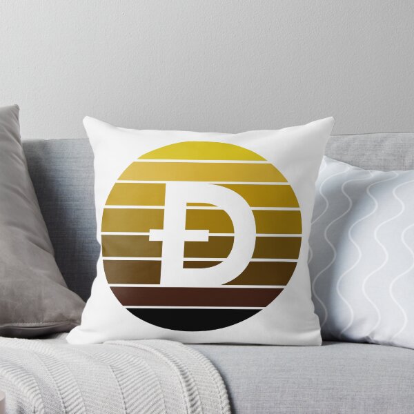 Item preview, Monochrome Dogecoin, DOGECOIN token logo.  designed and sold by lov3holly.
