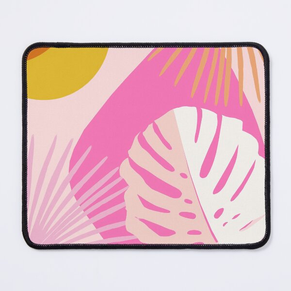 Item preview, Minimal Yin Yang Monstera Fan Palm Summer Finesse #1 #tropical #decor #art designed and sold by Anita's & Bella's Art.