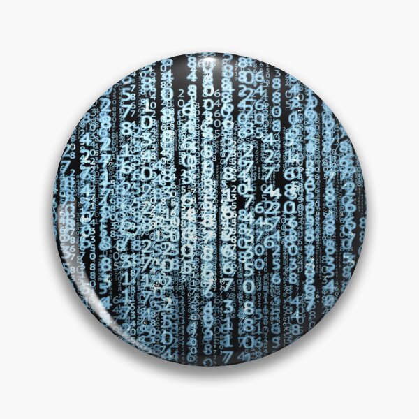 Item preview, Matrix Code Blue Ice Security Geek Web designed and sold by Jolly-Yosei.