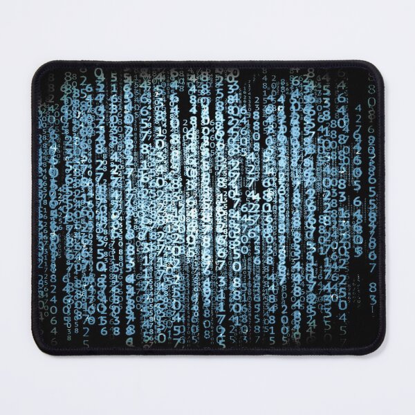 Item preview, Matrix Code Blue Ice Security Geek Web designed and sold by Jolly-Yosei.