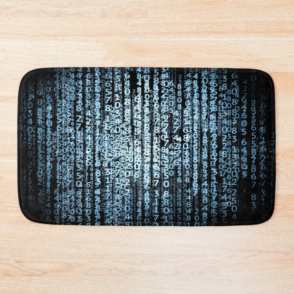 Item preview, Matrix Code Blue Ice Security Geek Web designed and sold by Jolly-Yosei.