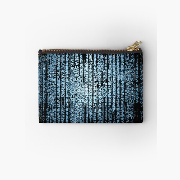 Item preview, Matrix Code Blue Ice Security Geek Web designed and sold by Jolly-Yosei.