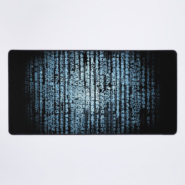 Item preview, Matrix Code Blue Ice Security Geek Web designed and sold by Jolly-Yosei.