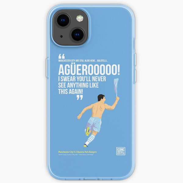 Sergio Agüero Manchester City Imprimer Coque souple iPhone