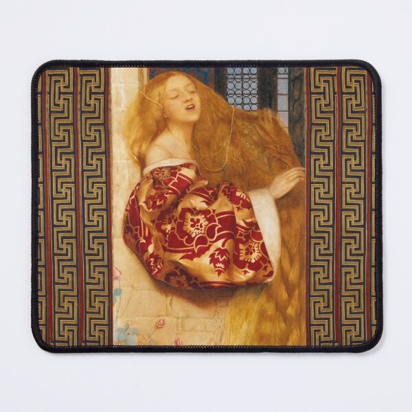 Item preview, RAPUNZEL SINGS FROM THE TOWER Antique Fairy Tale designed and sold by BulganLumini.