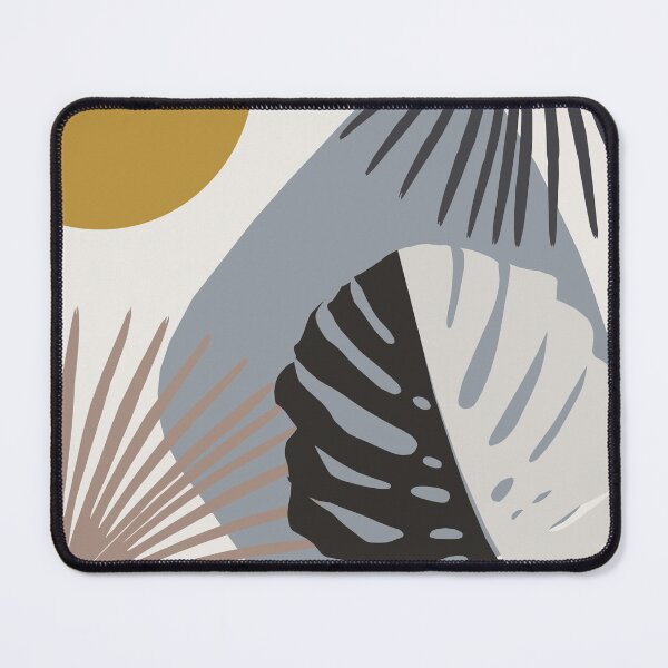 Item preview, Minimal Yin Yang Monstera Fan Palm Finesse #2 #tropical #decor #art designed and sold by Anita's & Bella's Art.