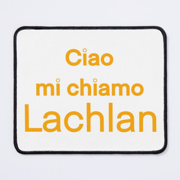 Item preview, Ciao mi chiamo Lachlan  designed and sold by eden1472.