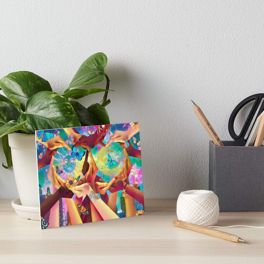 Item preview, Art Board Print designed and sold by phatpuppyart.