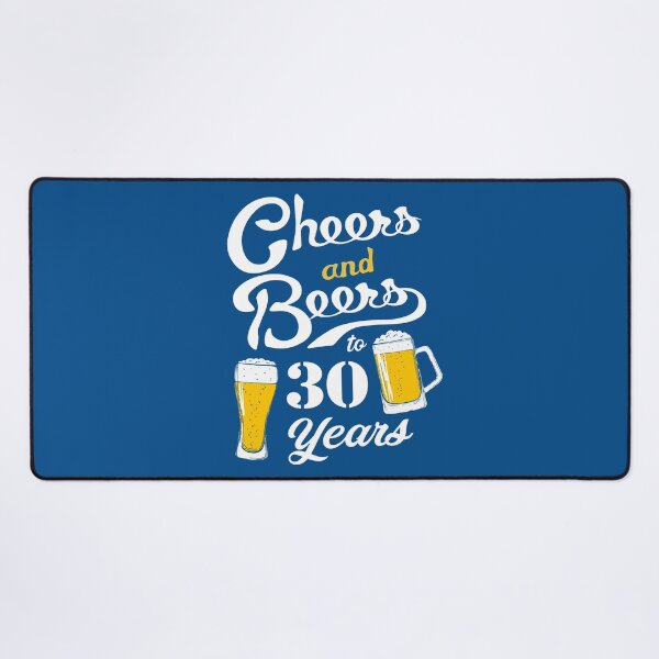 Handgemachte Geburtstagskarte Zum 30. – Bierglas-Motiv Mit Strass & Glitzer, 16x16 Cm, Für Besondere Söhne
