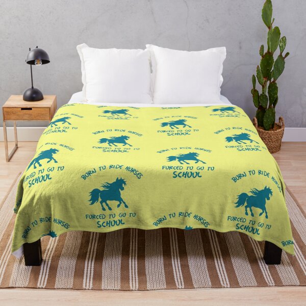 Item preview, Born to ride horses forced to go to school designed and sold by Rebel-Design.