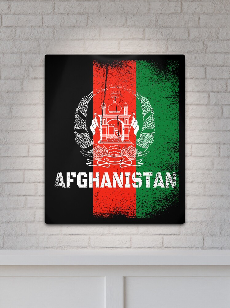 AFGHANISTAN - AFGHANISTAN FLAGGE - AFGHANISTAN FLAGGE | Metallbild