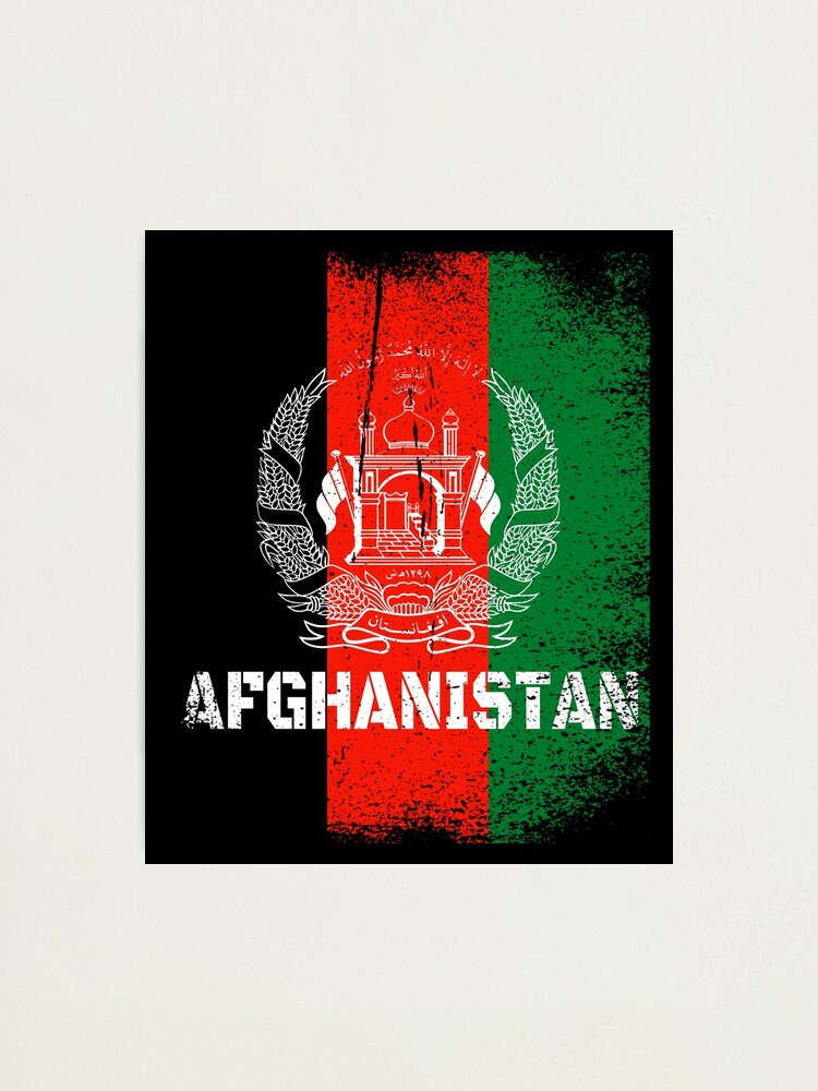 Fotodruck for Sale mit AFGHANISTAN - AFGHANISTAN FLAGGE - AFGHANISTAN  FLAGGE von MagicBoutique