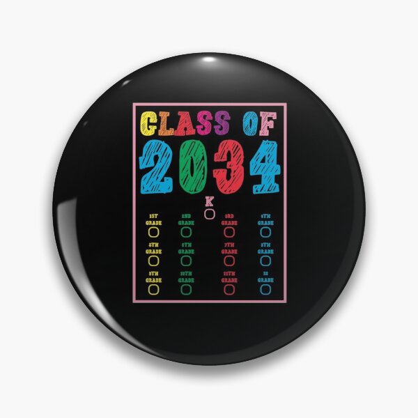 Item preview, Class of 2034 kindergarten back to school 2021 2022 school designed and sold by Shemar Green.
