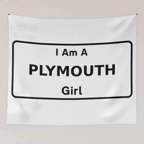 Item preview, I Am A Plymouth Girl. designed and sold by NineSevenFour.