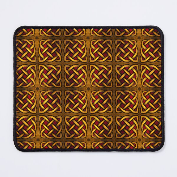Item preview, Yellow and Red Celtic Knot designed and sold by Moti Black.