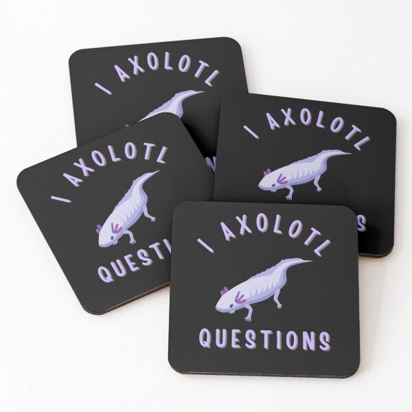 Item preview, I Axolotl Questions designed and sold by Creatoe.