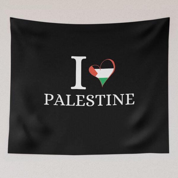 Item preview, I Love Palestine Palestinian Flag Heart Palestine Map designed and sold by Dr.YesOrNo.