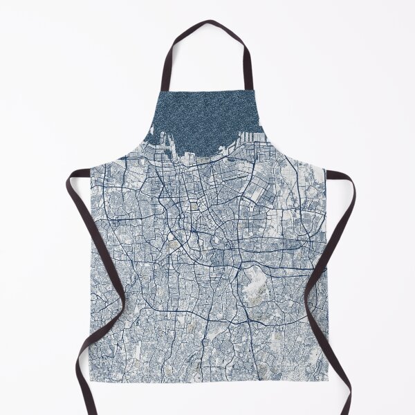 Item preview, Jakarta City Map of Indonesia - Coastal designed and sold by deMAP.