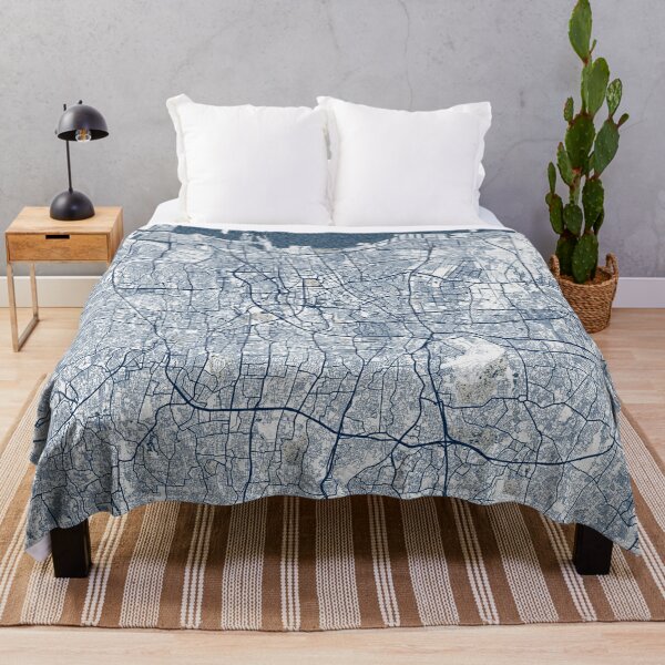 Item preview, Jakarta City Map of Indonesia - Coastal designed and sold by deMAP.