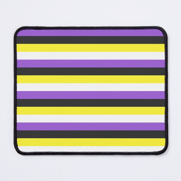Item preview, nonbinary, flag pattern plain designed and sold by BunSmiles.