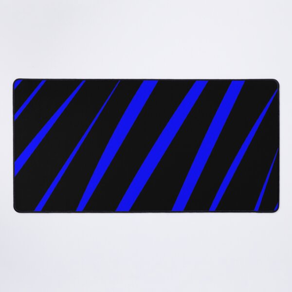 Item preview, Blue Stripes on Black Pattern designed and sold by Momentumist.